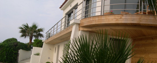 architecte joel lecouturier villa les issambres deck